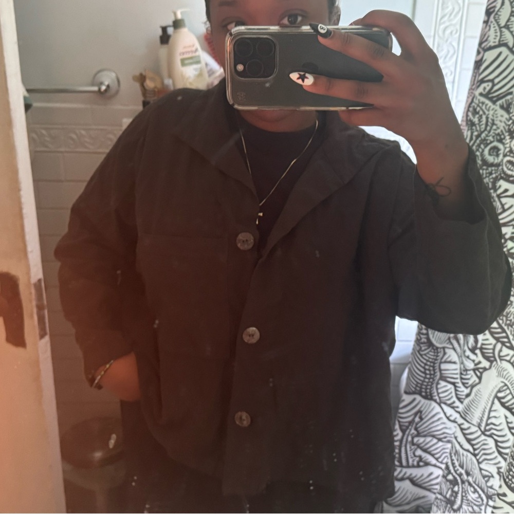 Vitamin A Black Blouse